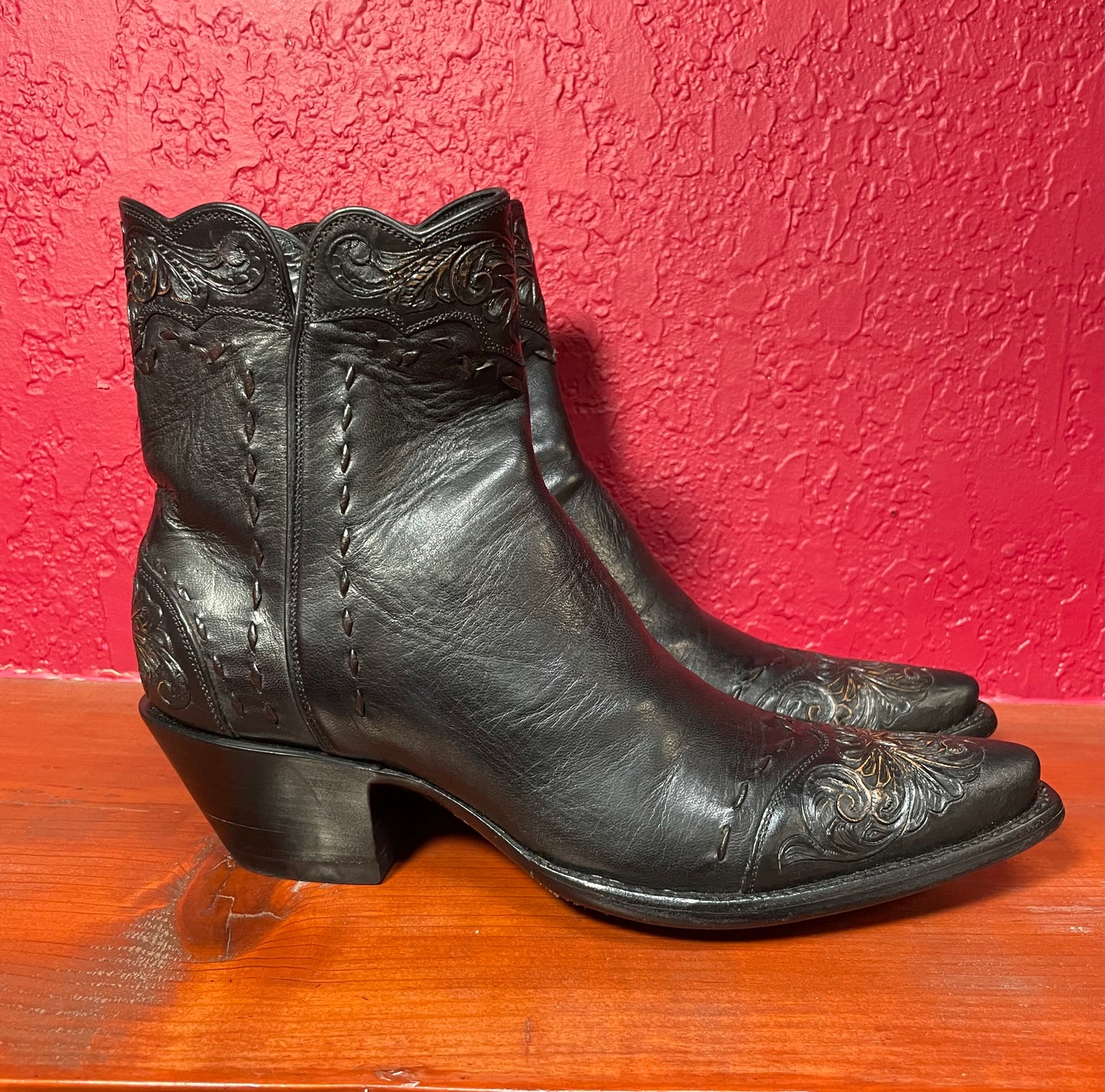 Lone Star Tooled Zorro Noir