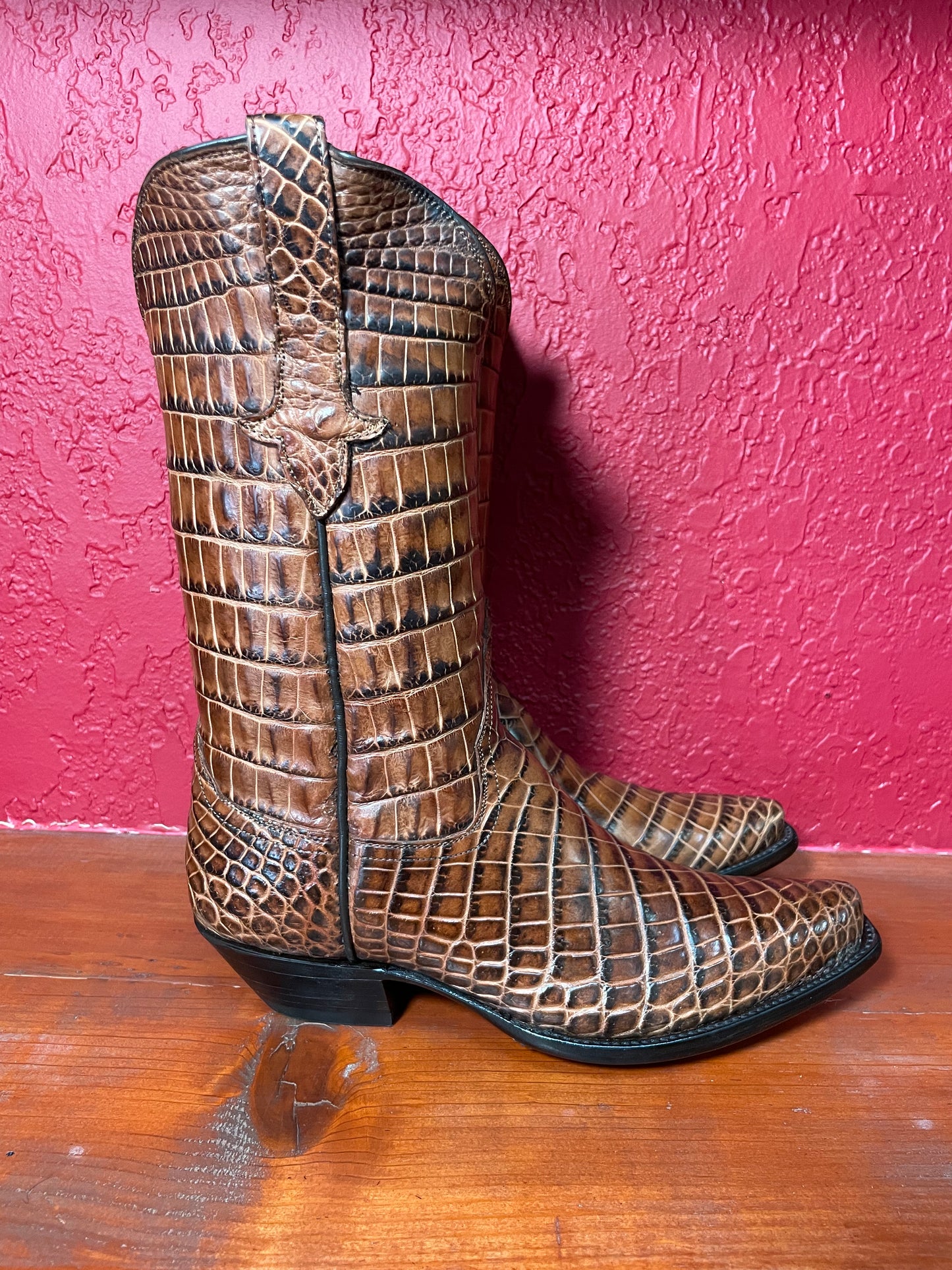 Full Safari Alligator Belly Cowgirl