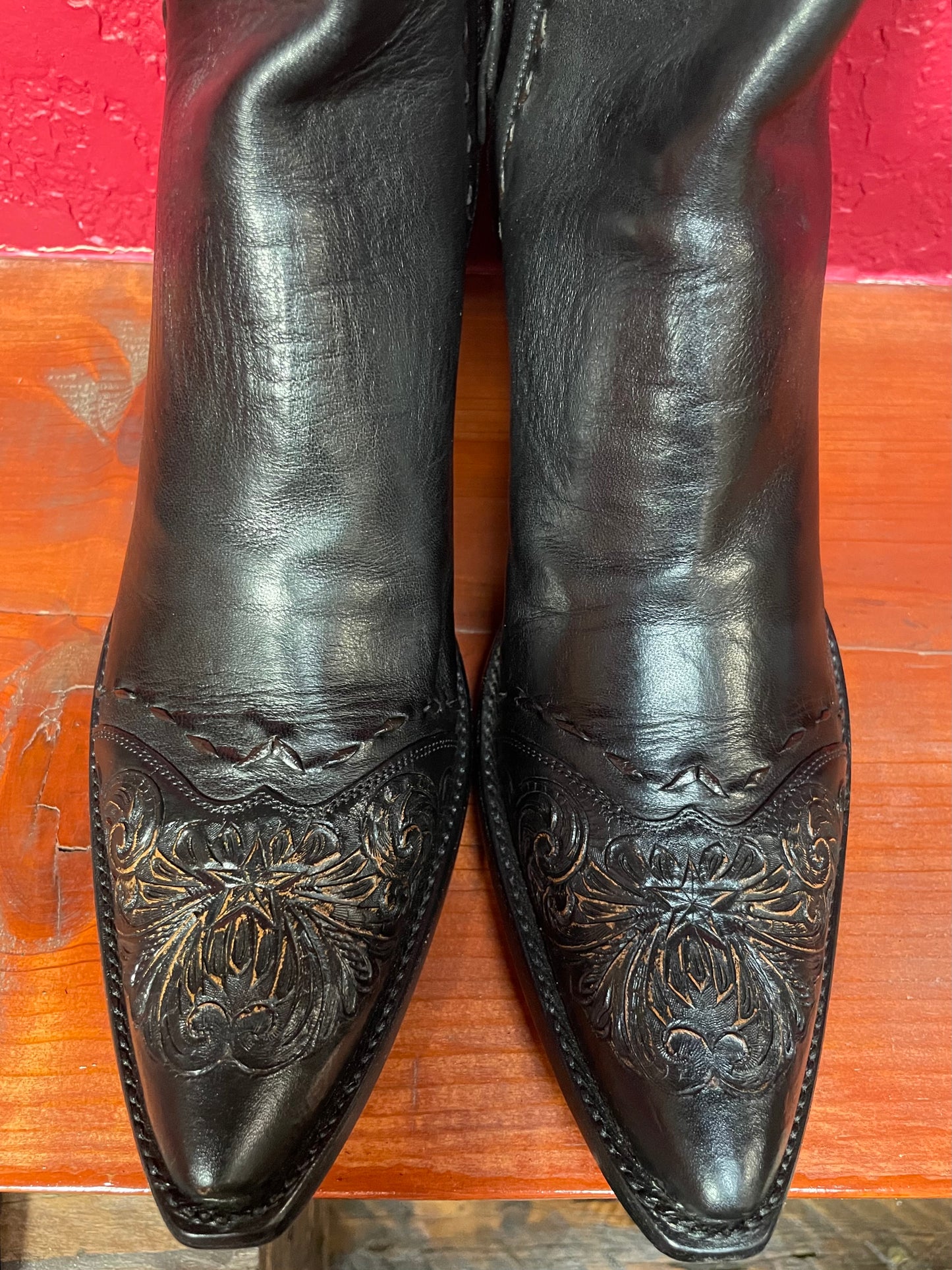 Lone Star Tooled Zorro Noir