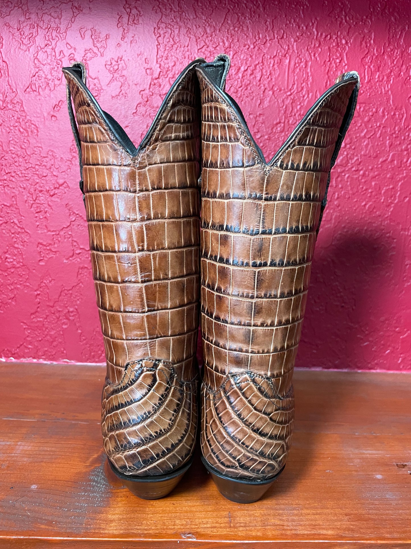 Full Safari Alligator Belly Cowgirl