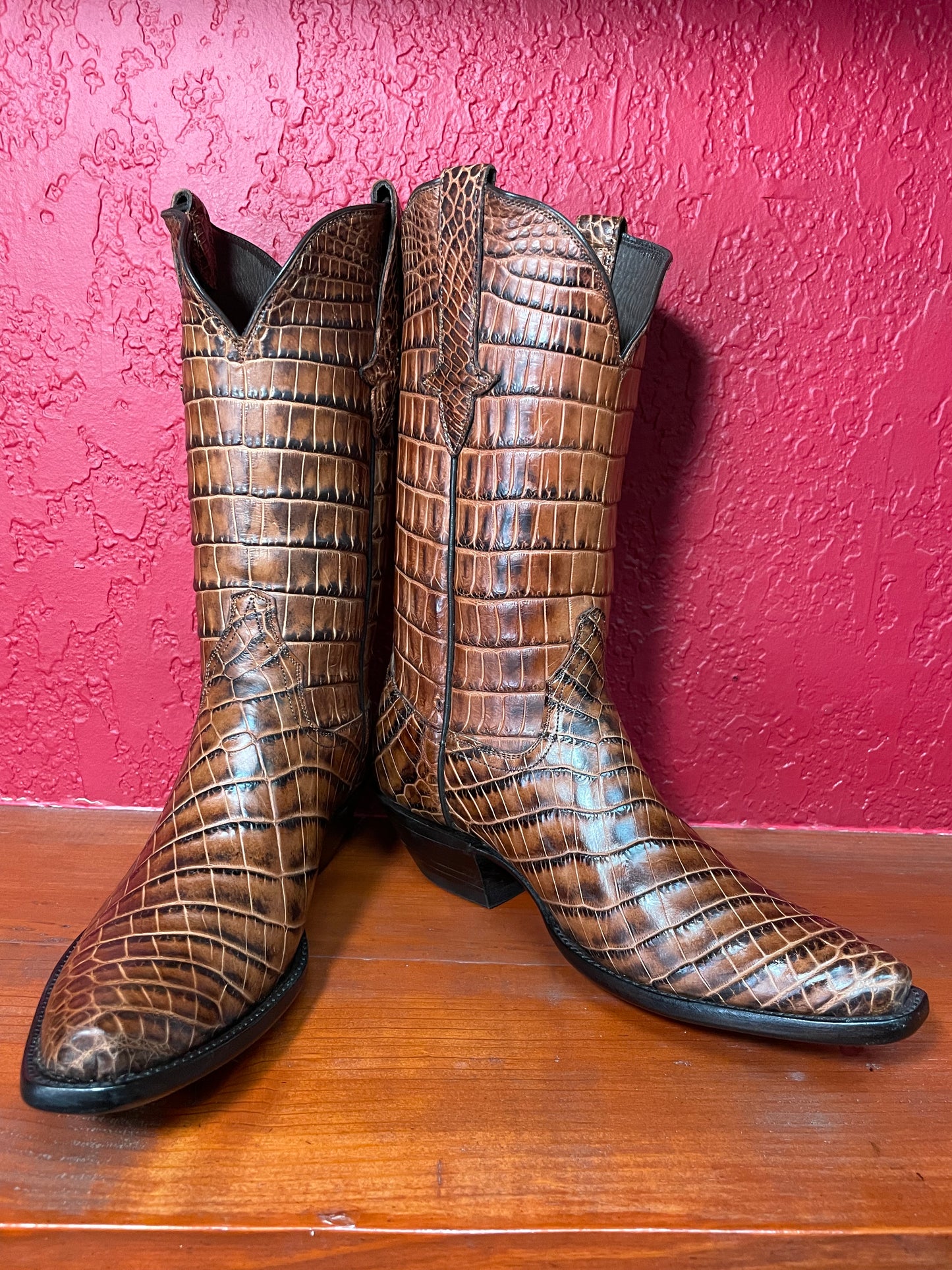 Full Safari Alligator Belly Cowgirl