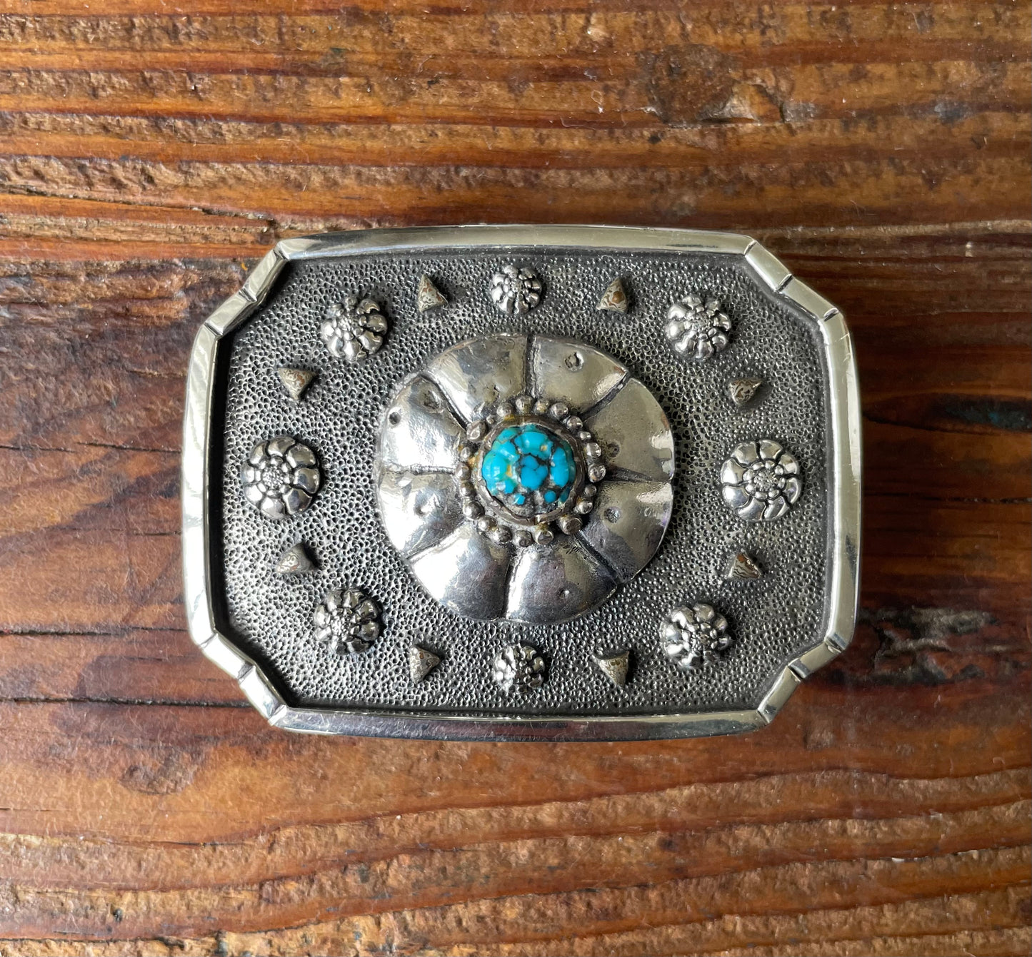 Peyote with Kingman Turquoise Buckle