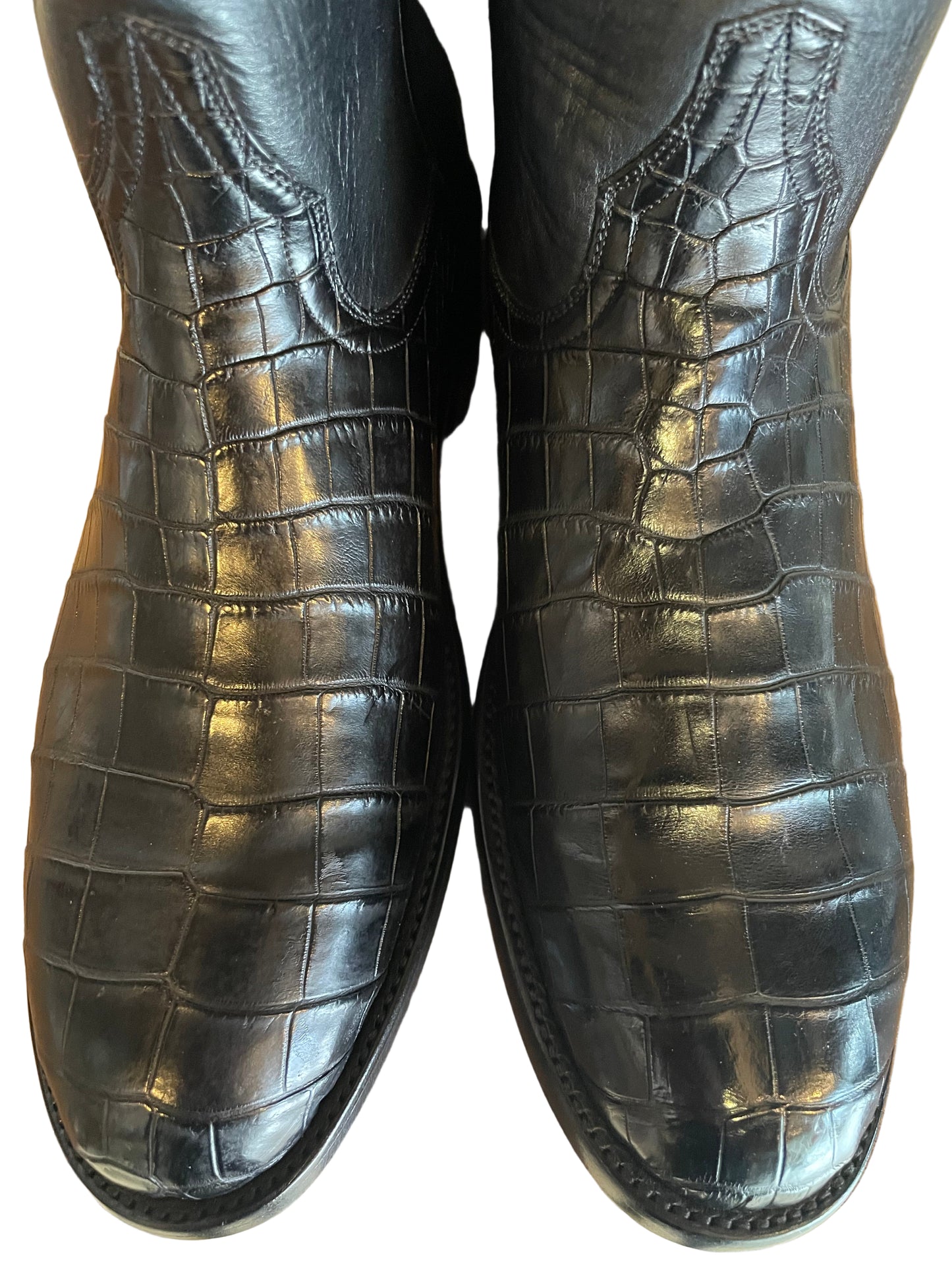 Nile Crocodile Roper in Noir