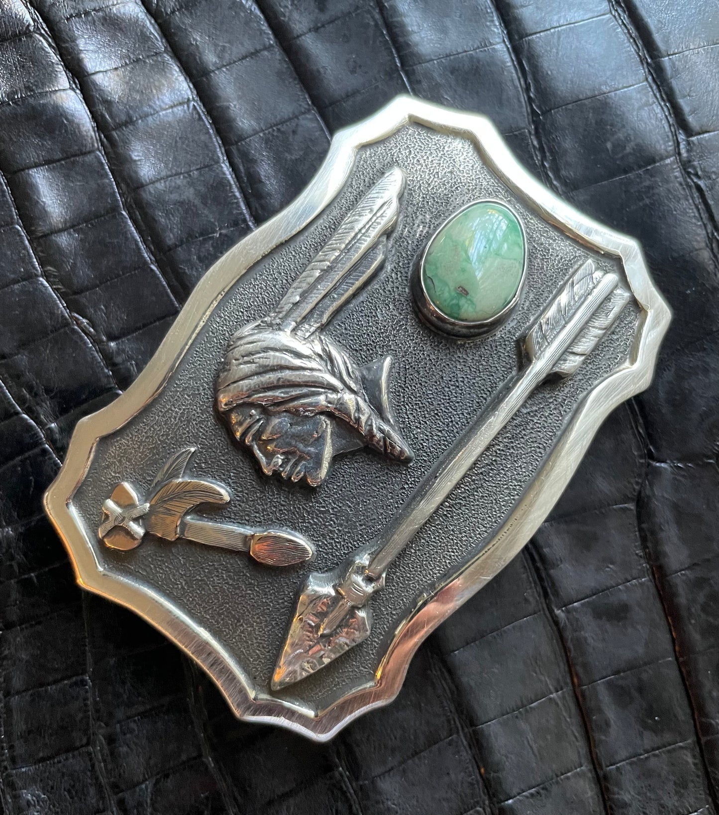 Heraldic Pontiac Buckle