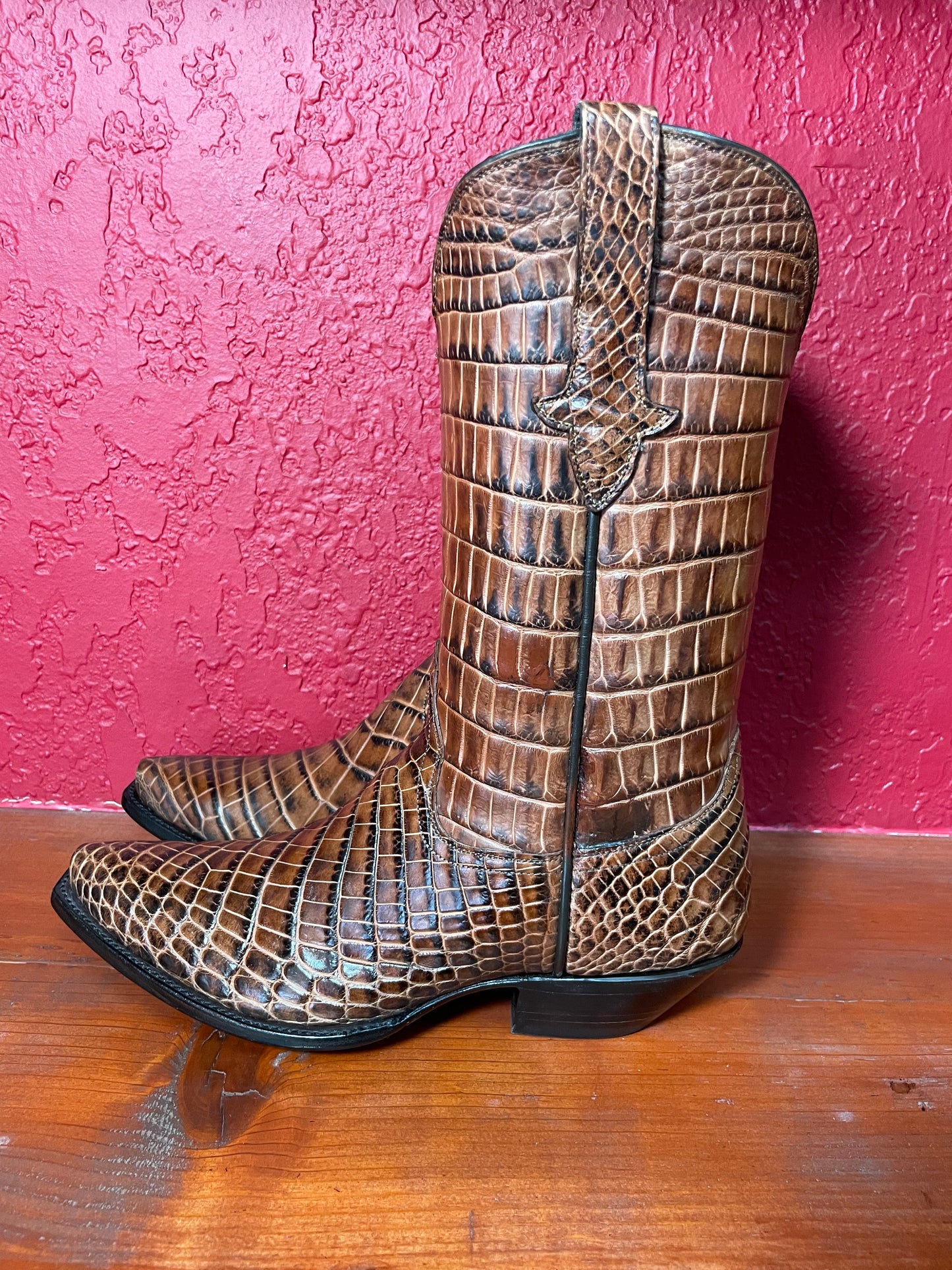 Full Safari Alligator Belly Cowgirl