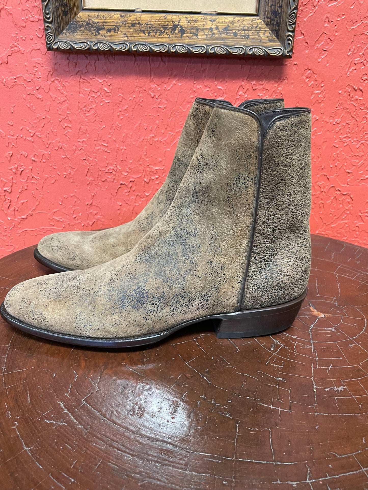 Aged Camelbreak Lambsuede Zorro