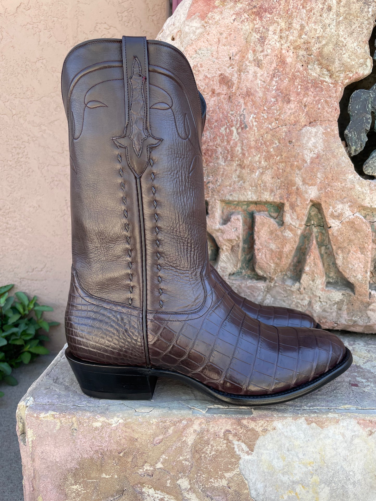 Chocolát Nile Crocodile Belly Cowboy Classique