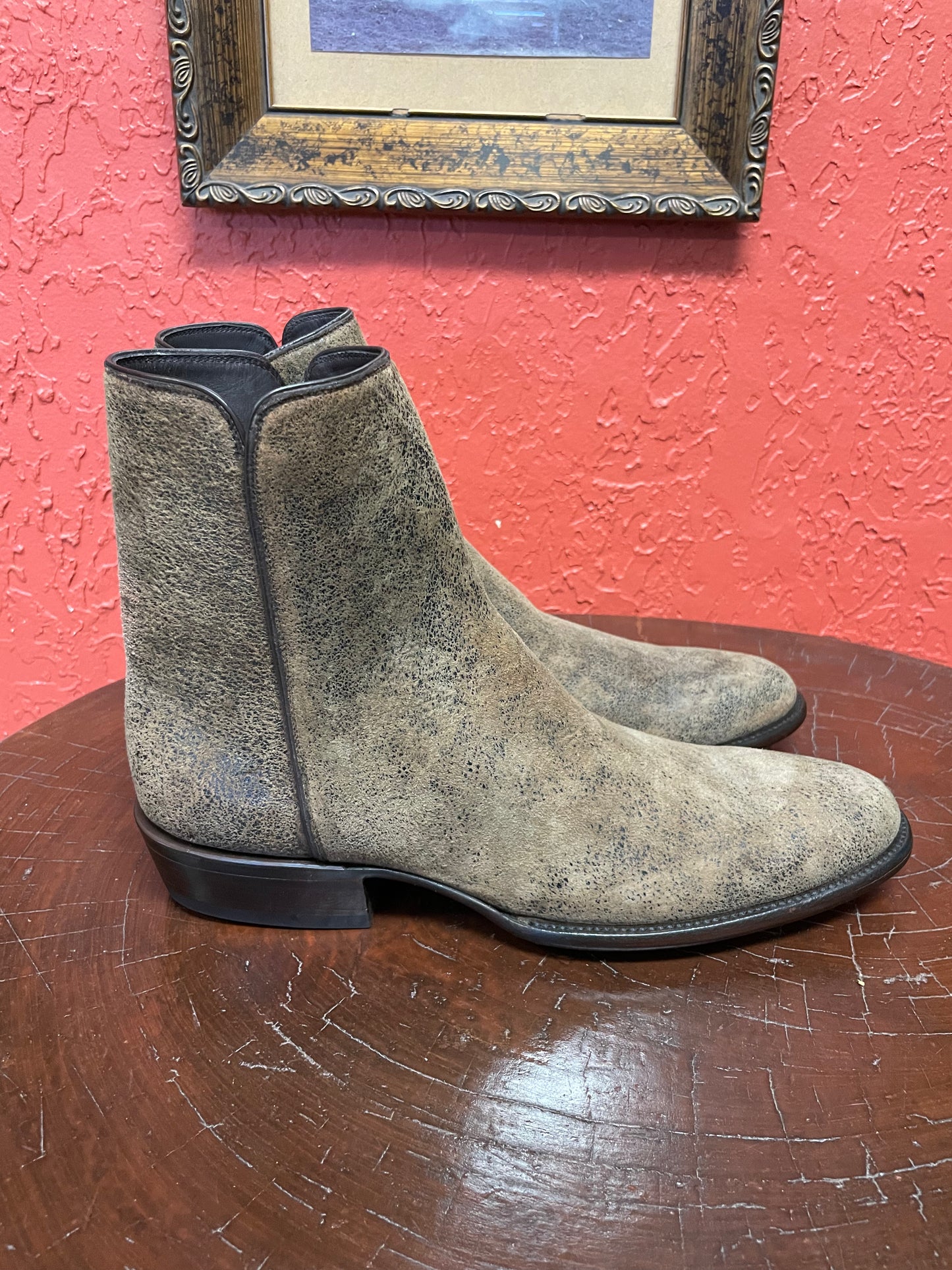 Aged Camelbreak Lambsuede Zorro