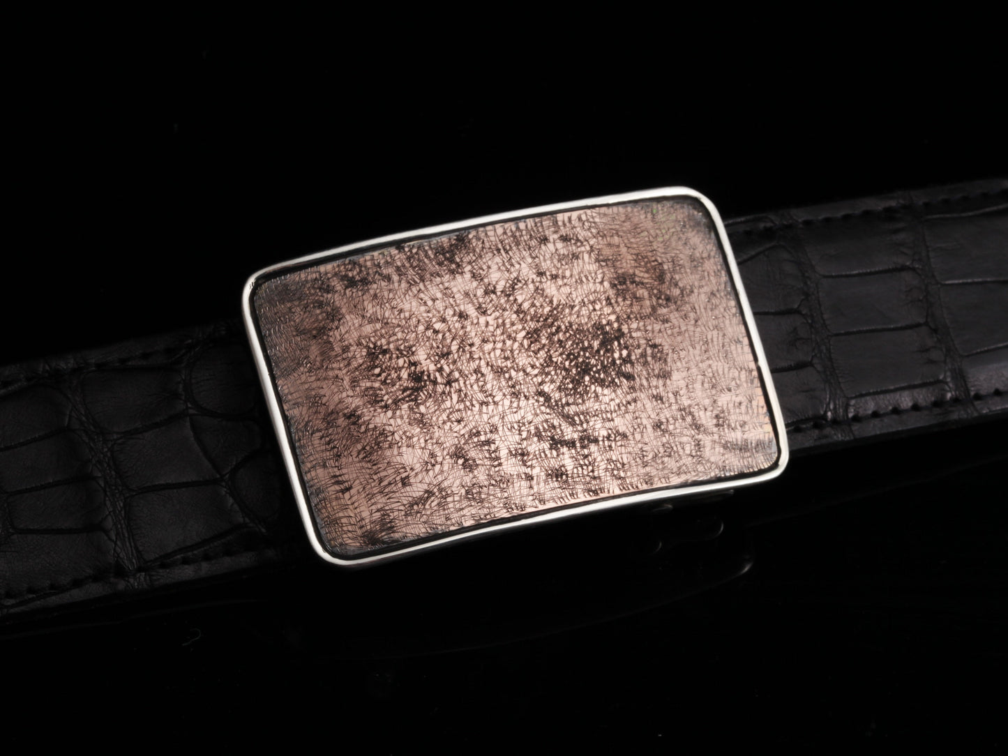 Mason Marquet With Silver Wire Belt Buckles Comstock Heritage