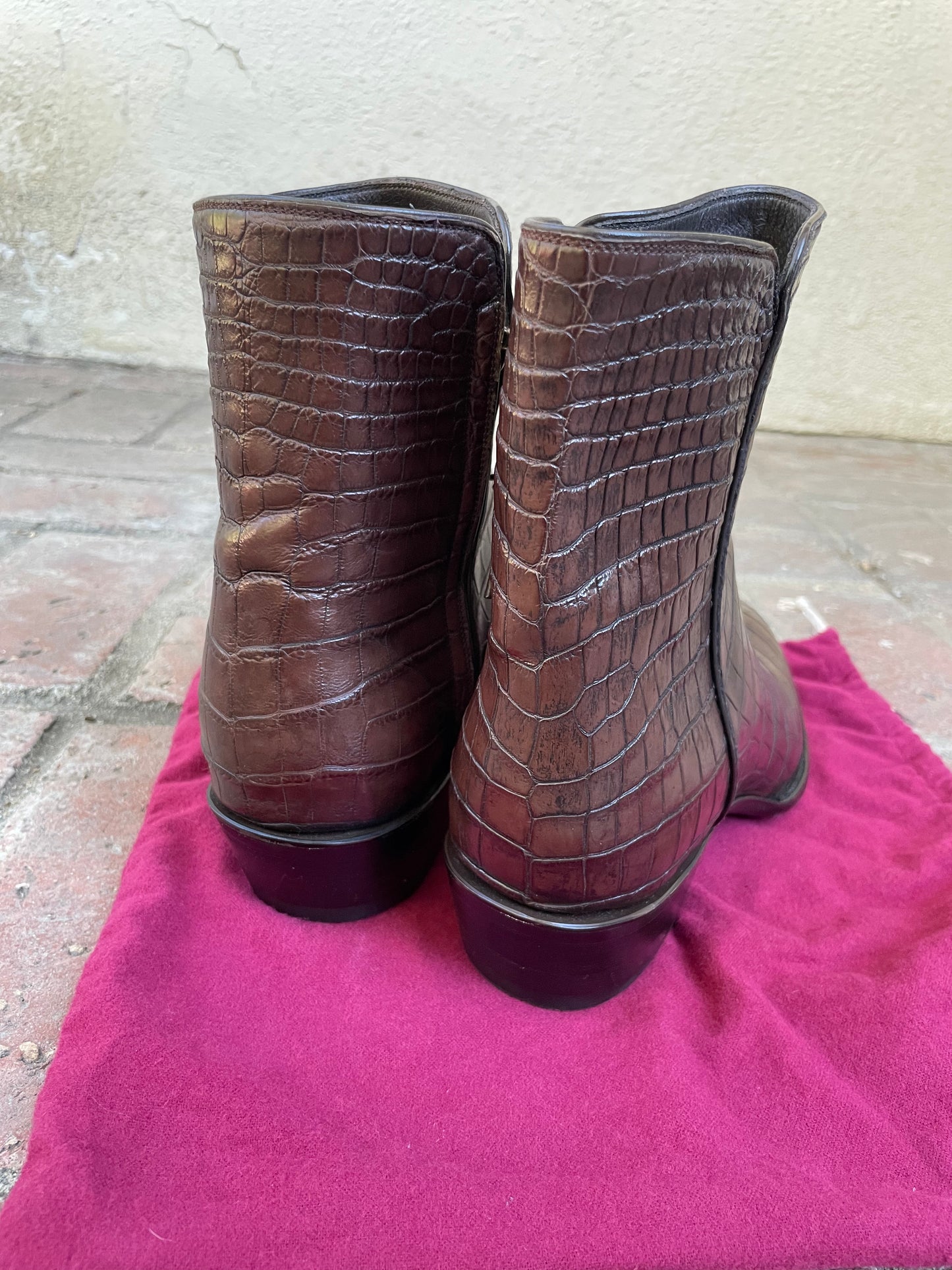 Amaretto American Alligator Belly Zorro