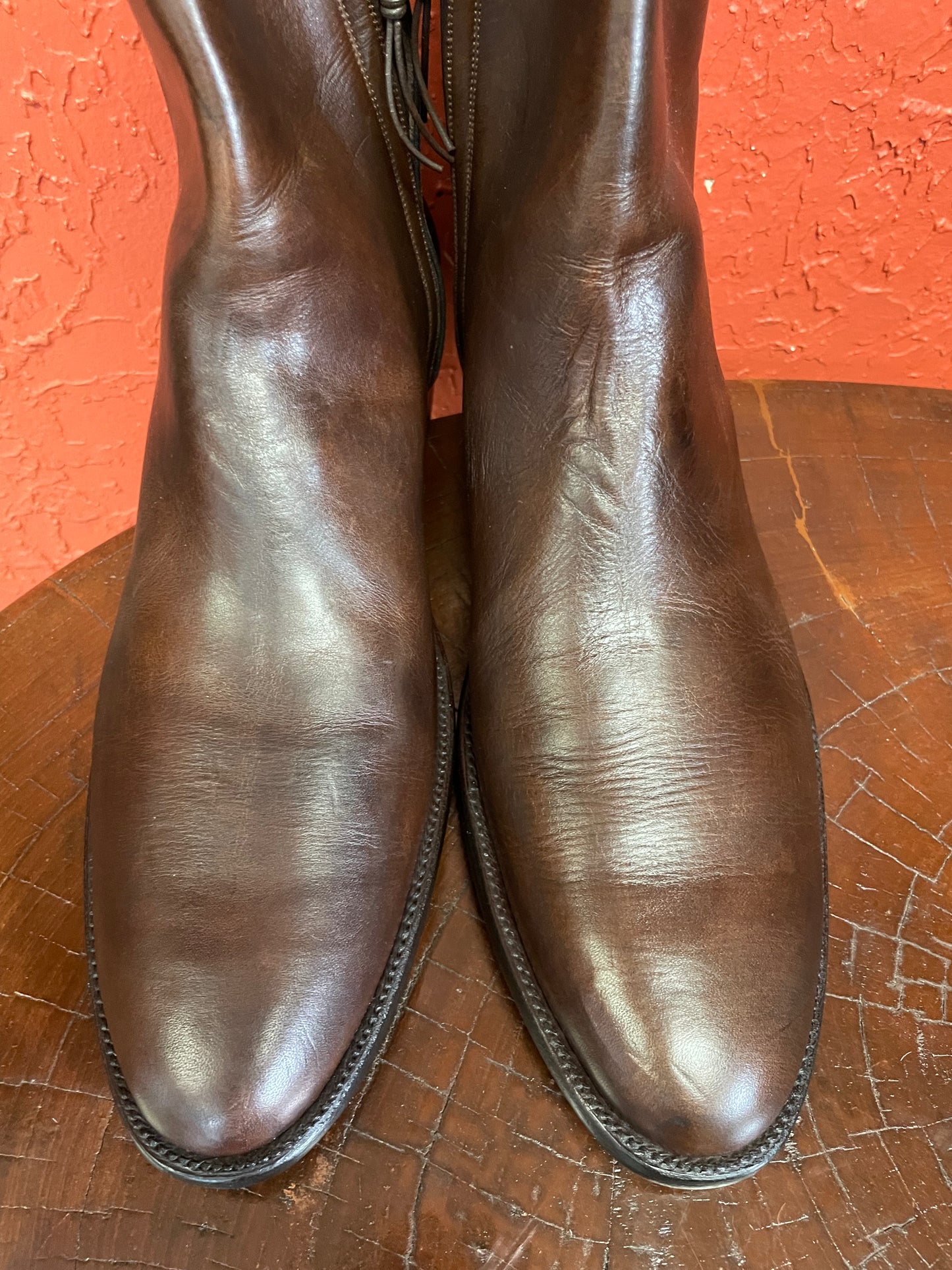 Brompton Brown Zip Boot