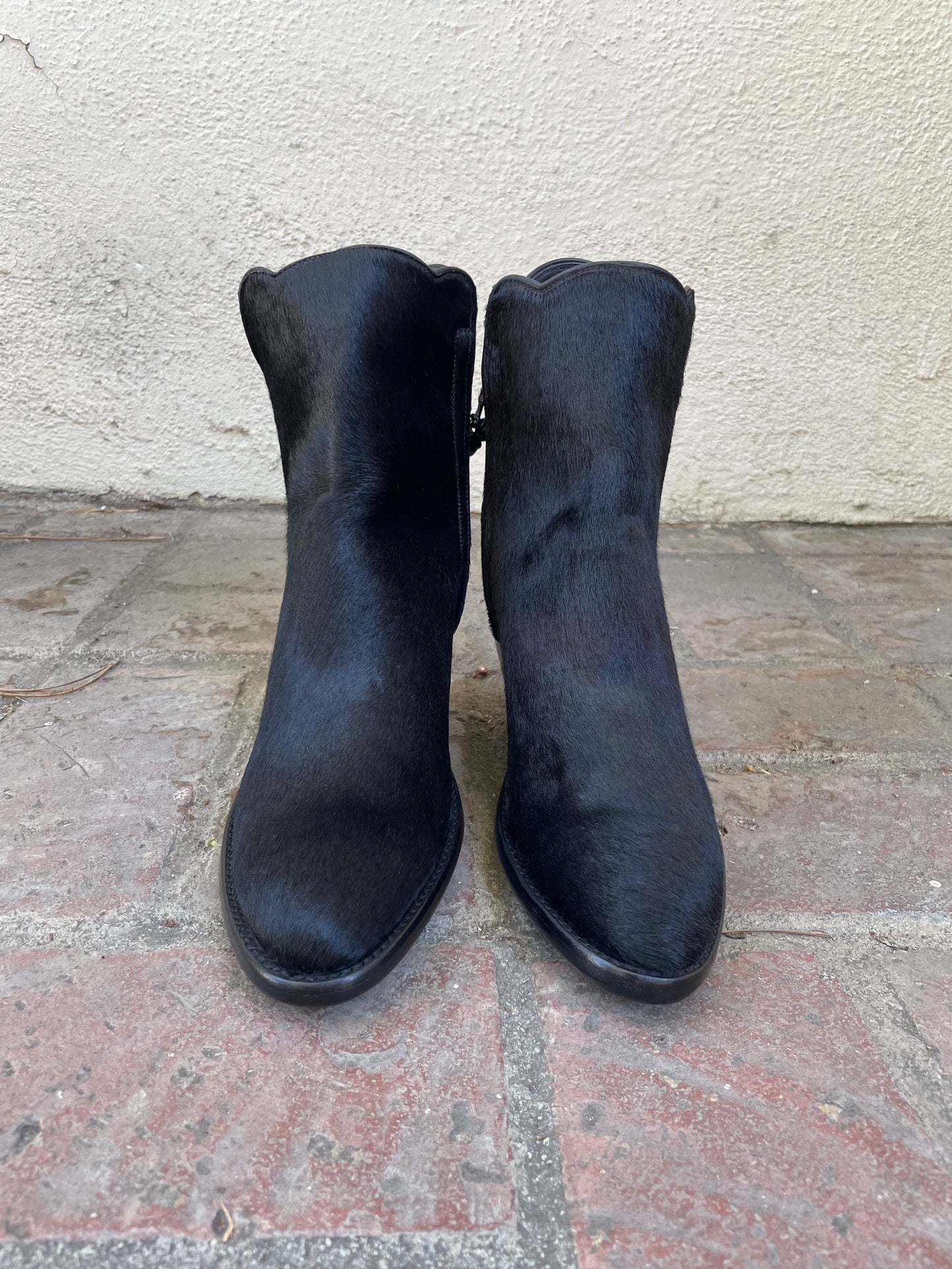 Hair-On Calf Noir Zorro