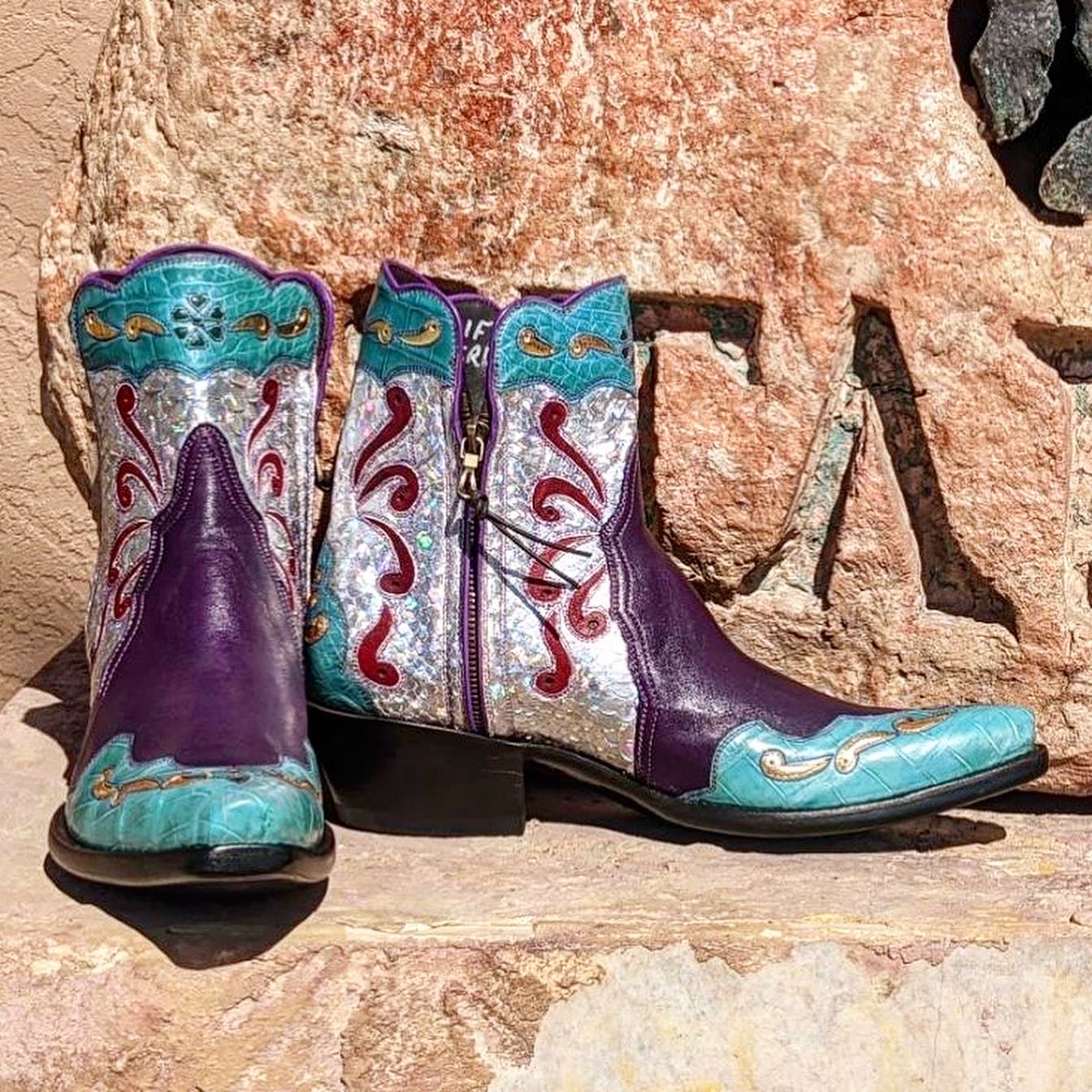 Disco Deco Butterfly Zip