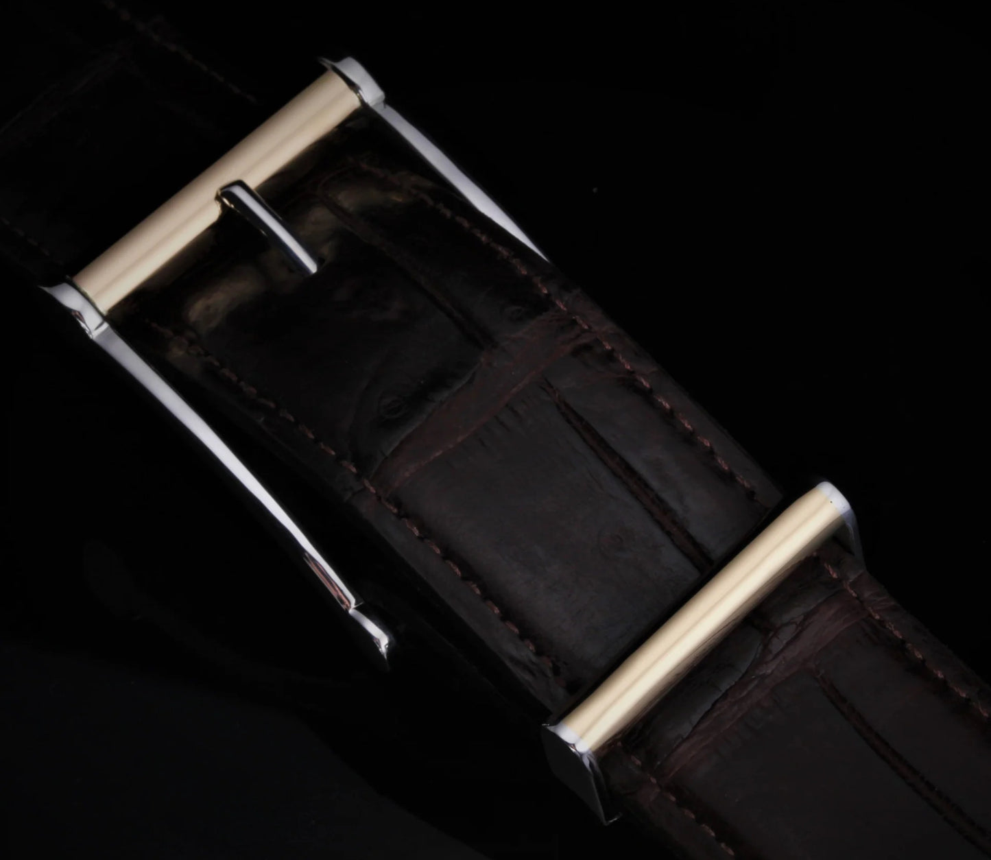 Roller Buckle Avec 14kt Gold