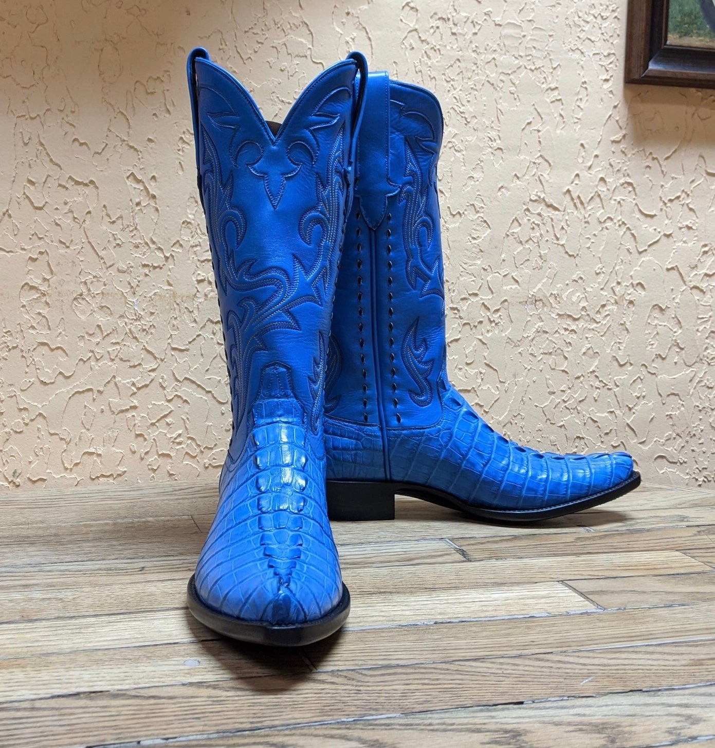 Electric Blue HB Gator Tails Gallant