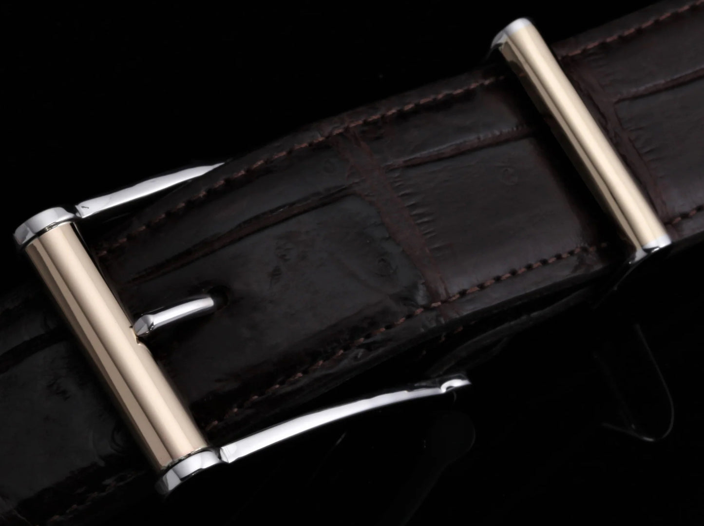 Roller Buckle Avec 14kt Gold