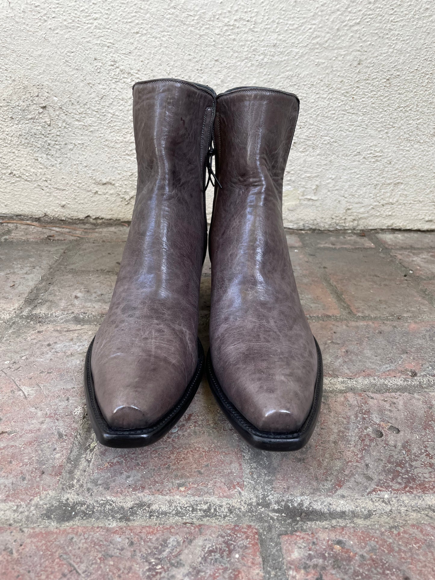 Gris Aged Montana Goatskin Zorro