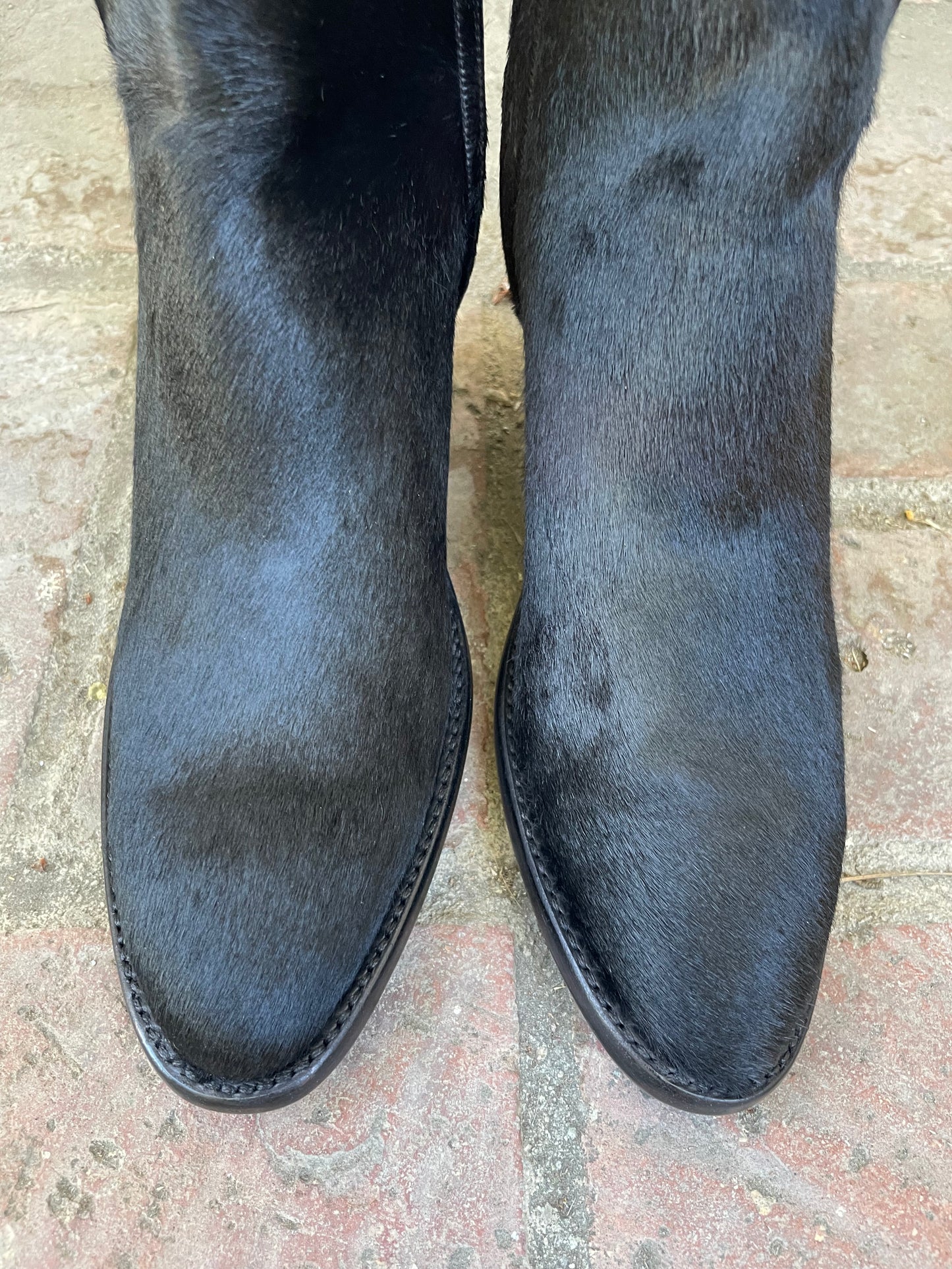 Hair-On Calf Noir Zorro