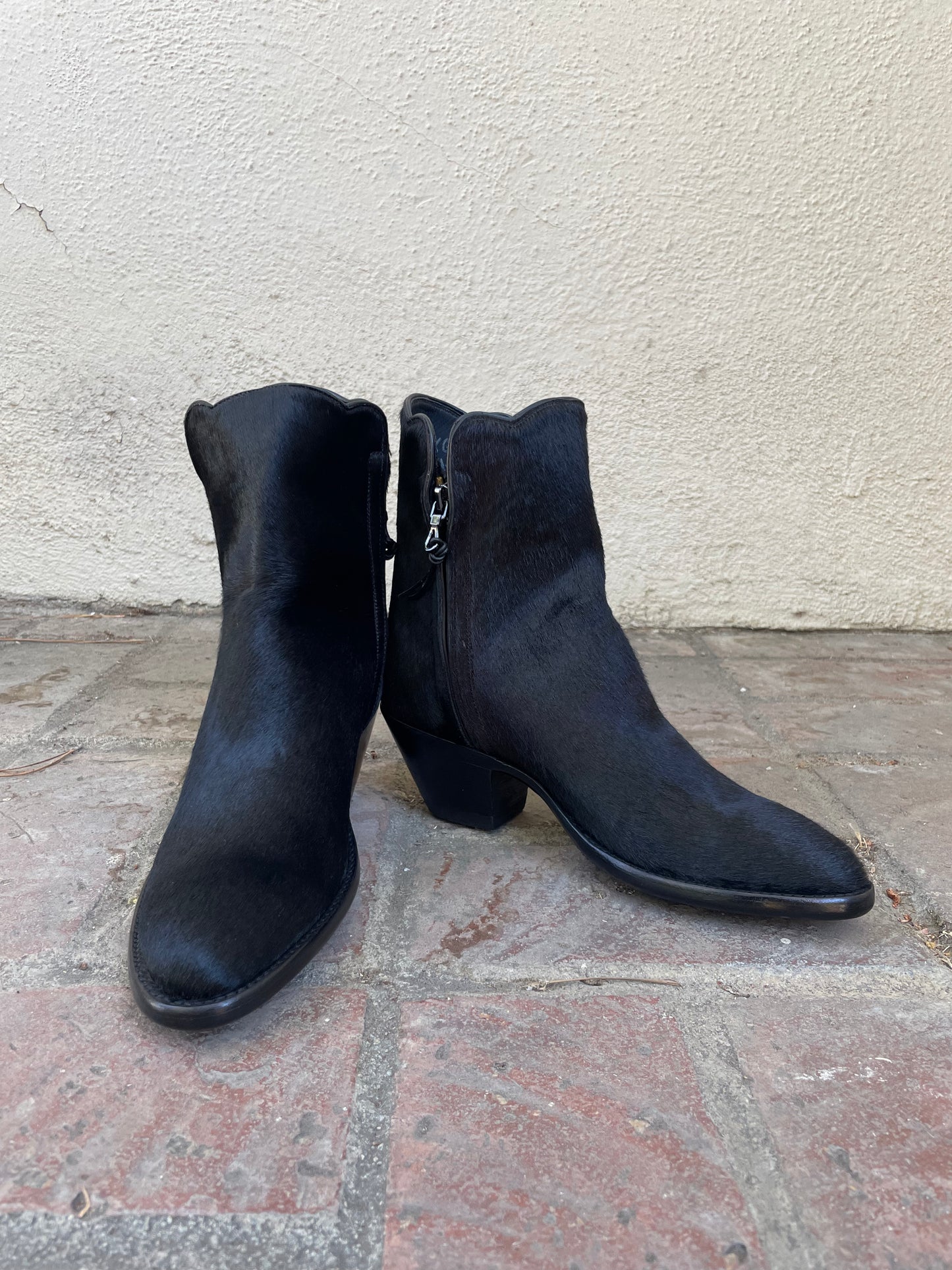 Hair-On Calf Noir Zorro