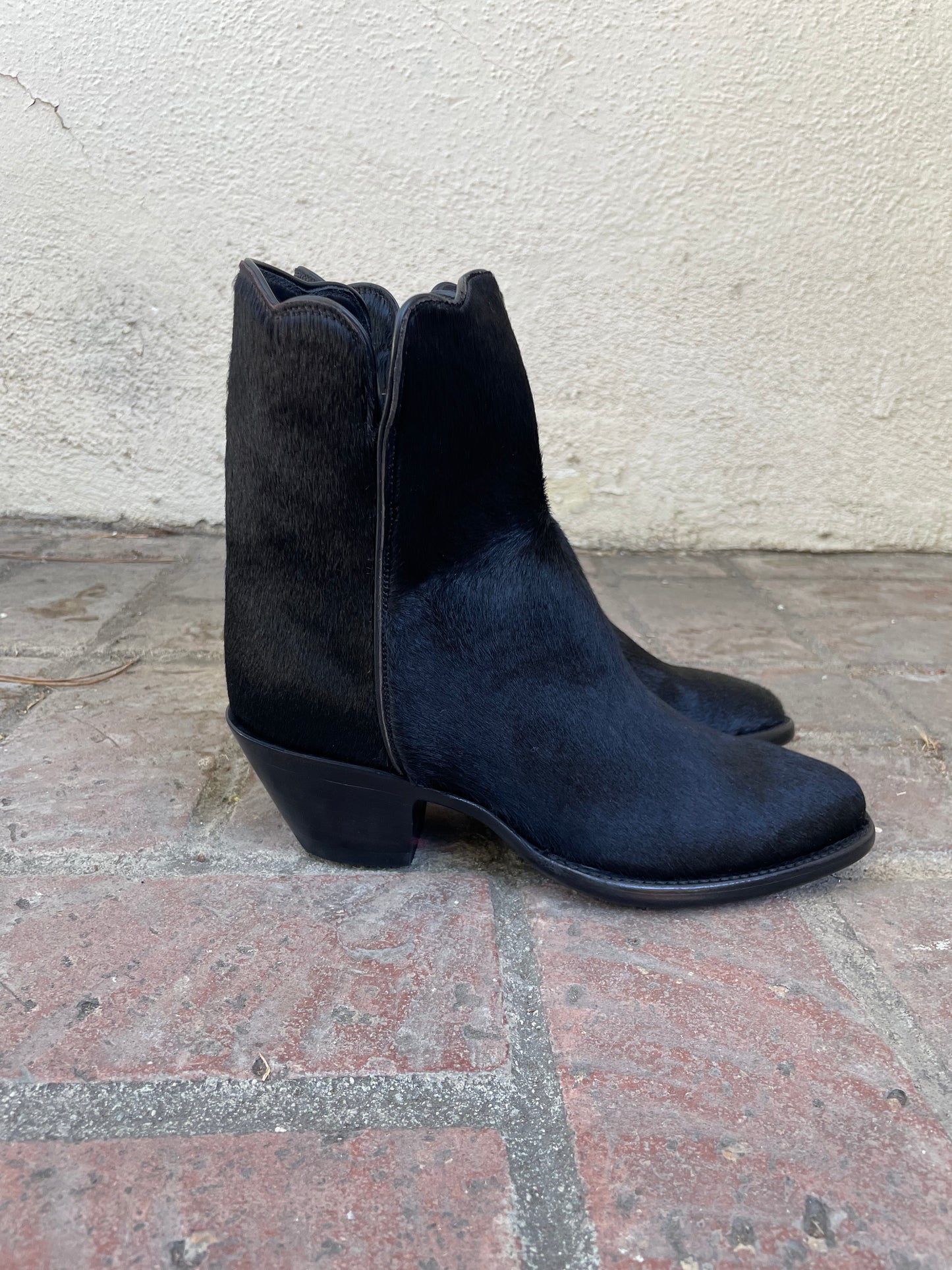 Hair-On Calf Noir Zorro