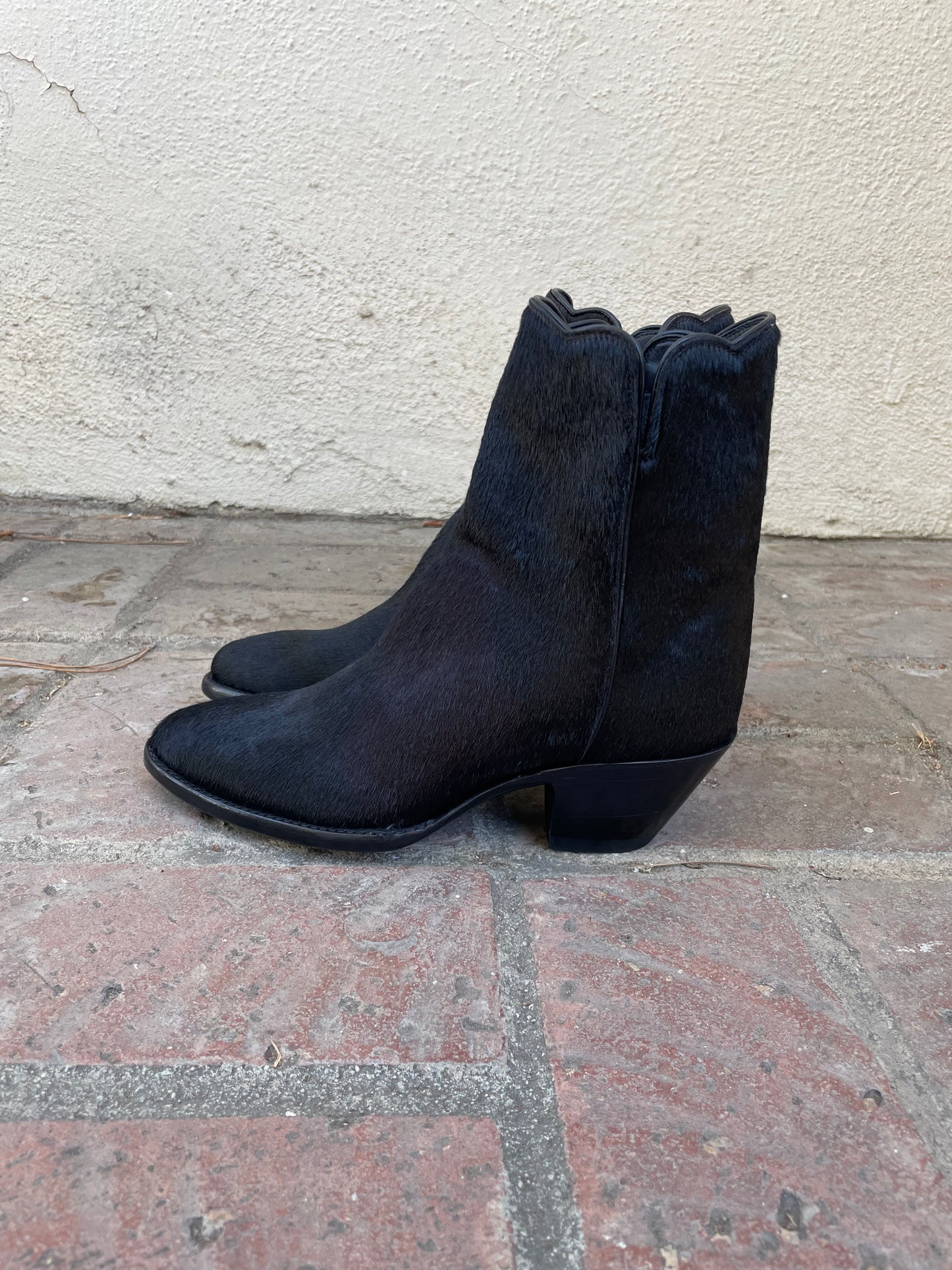 Hair-On Calf Noir Zorro
