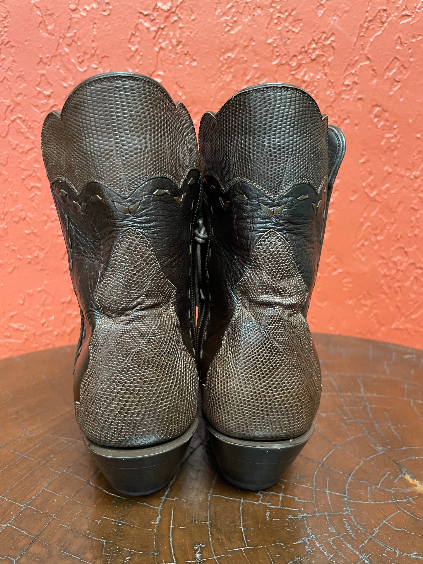 Femme Cafe Teju Lizard Et Espresso Italien Calf ZG