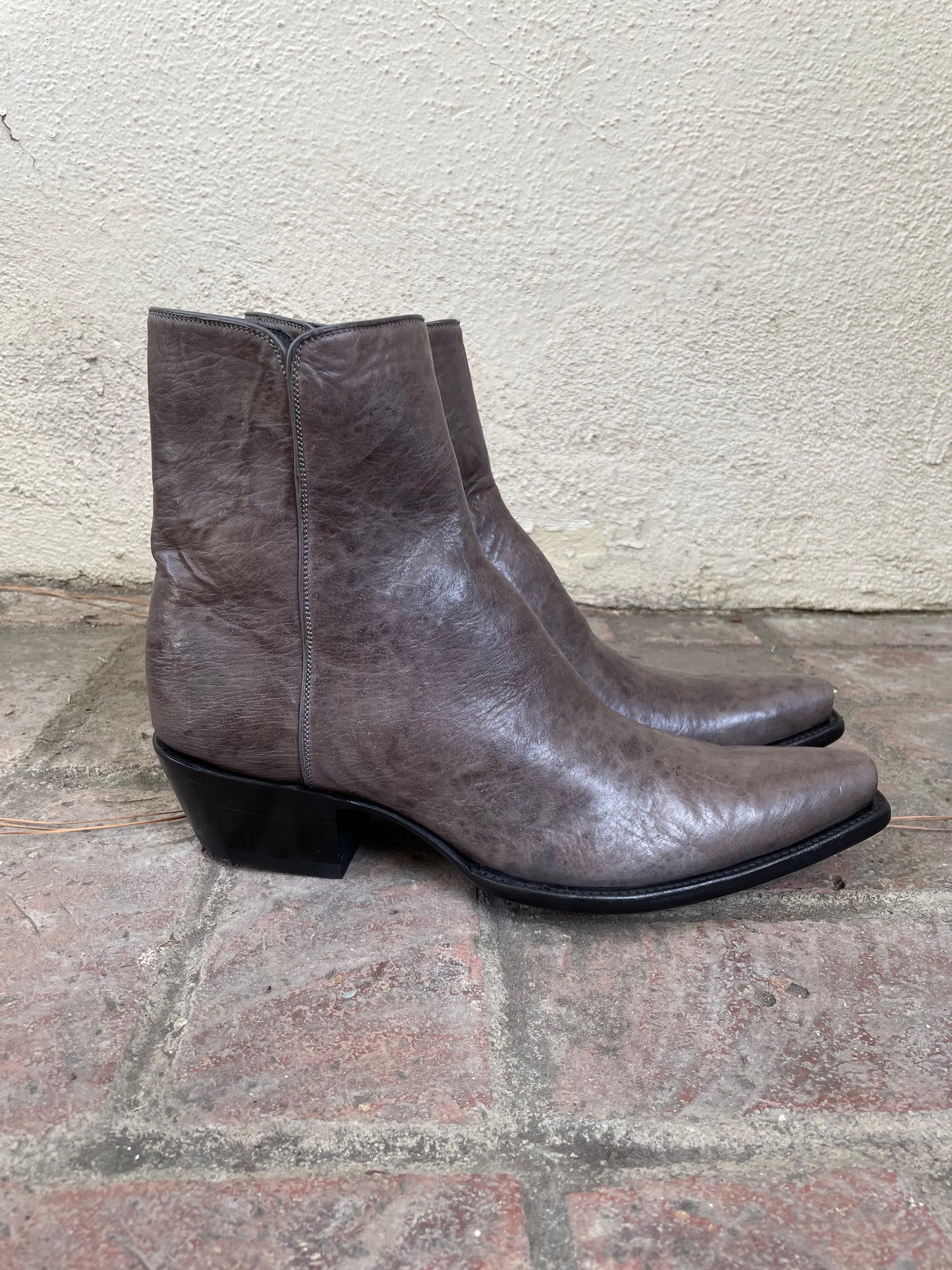 Gris Aged Montana Goatskin Zorro