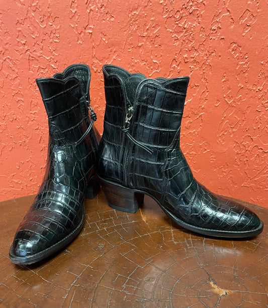 Nile Crocodile Belly Noir ZG