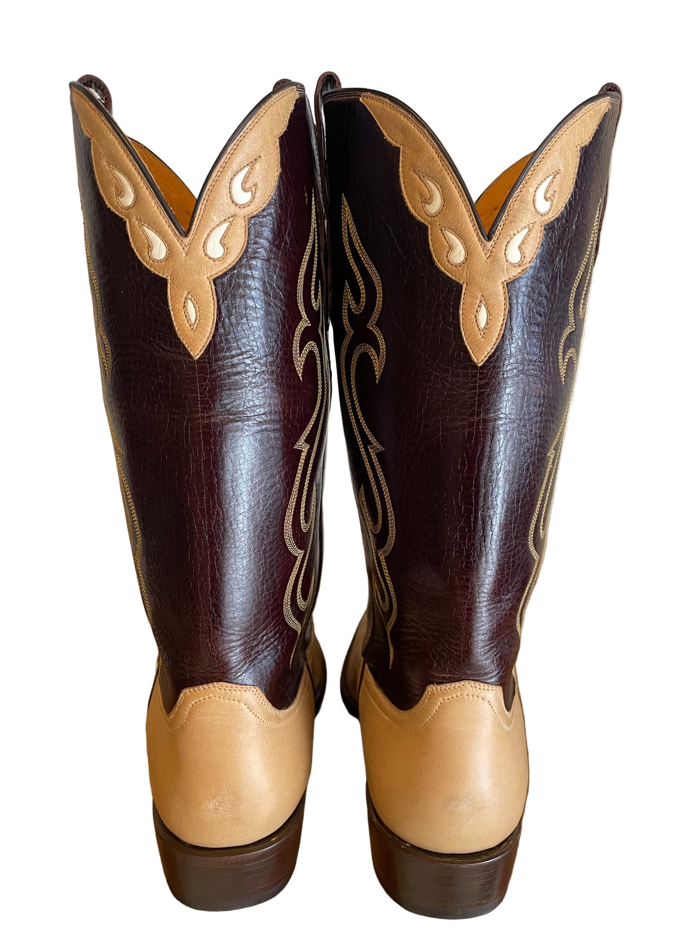Calfskin Two-Toned Cowboy
