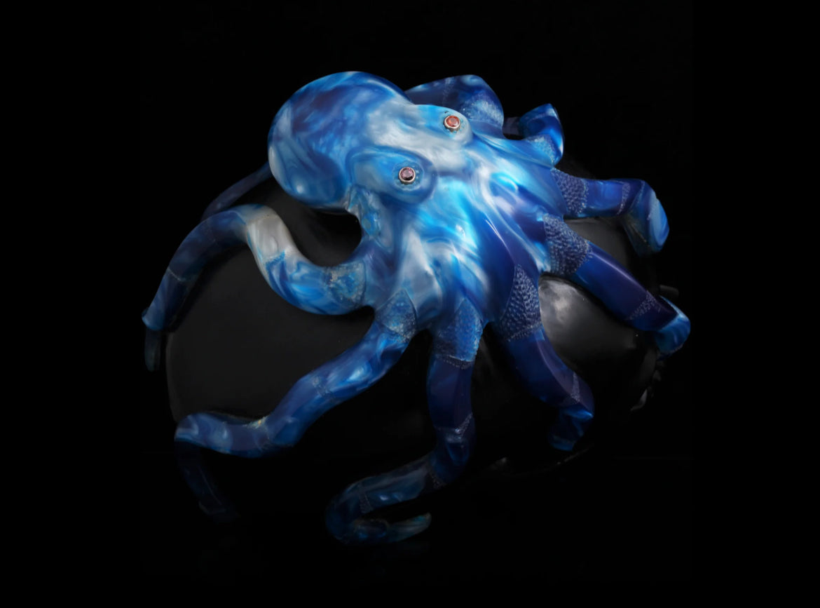 Octopus On Jet Skull