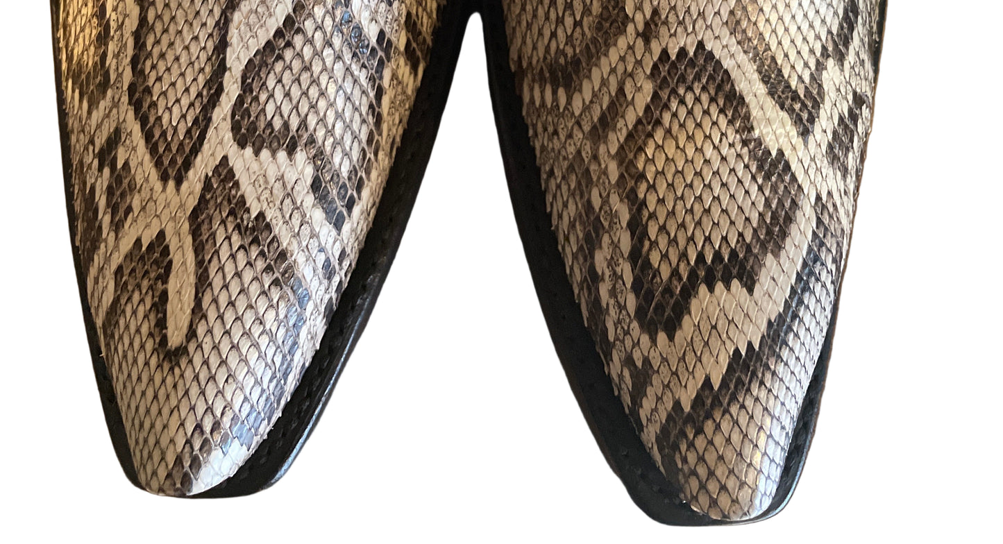 Everglades Python with Calfskin Cowgirl Gallegos