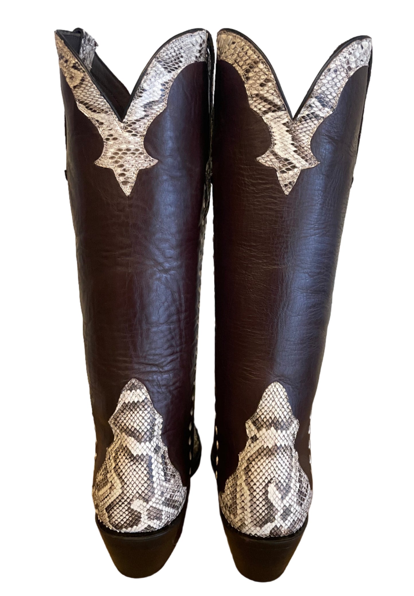 Everglades Python with Calfskin Cowgirl Gallegos