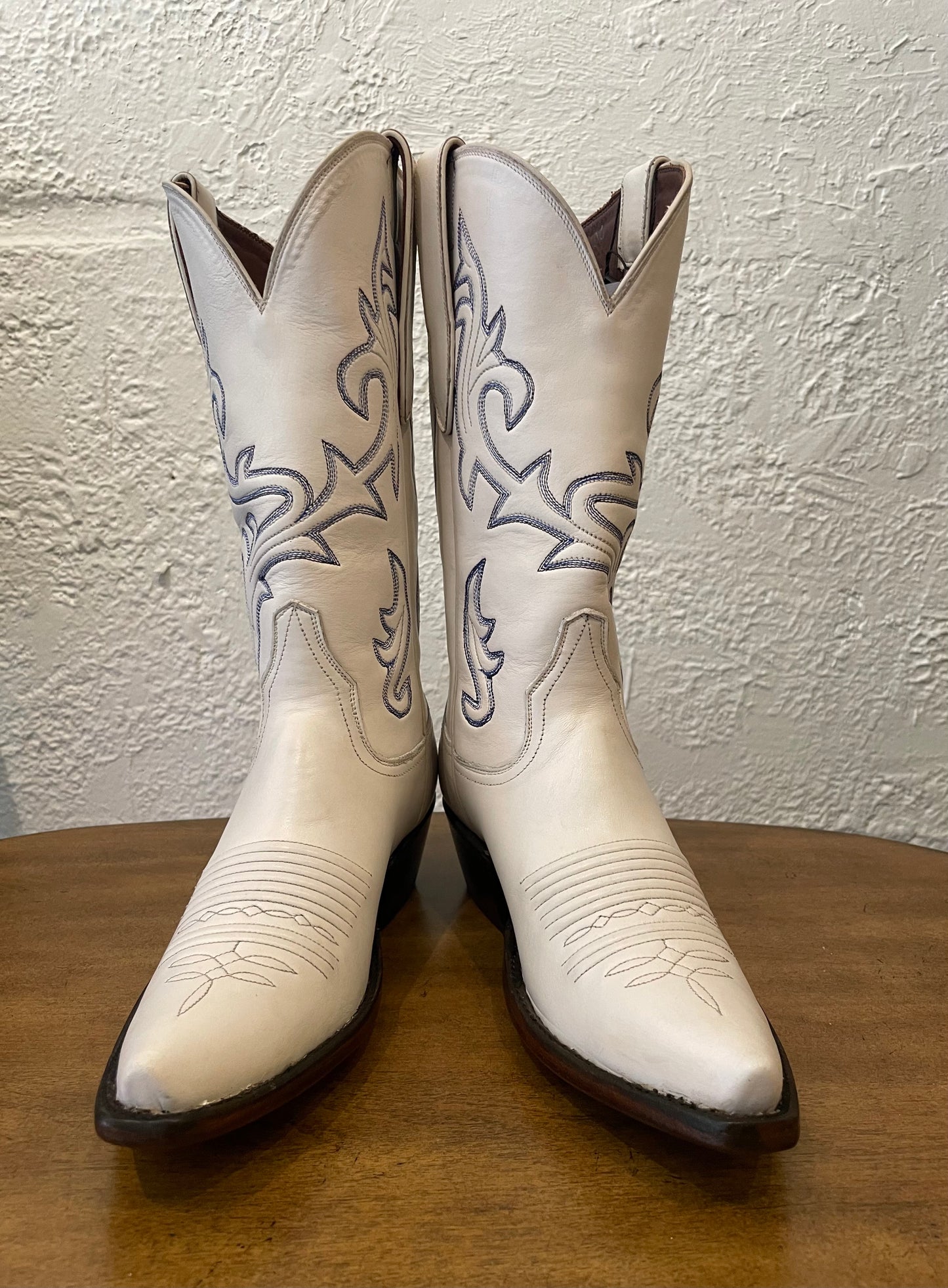 Calfskin Cowgirl in Blanc