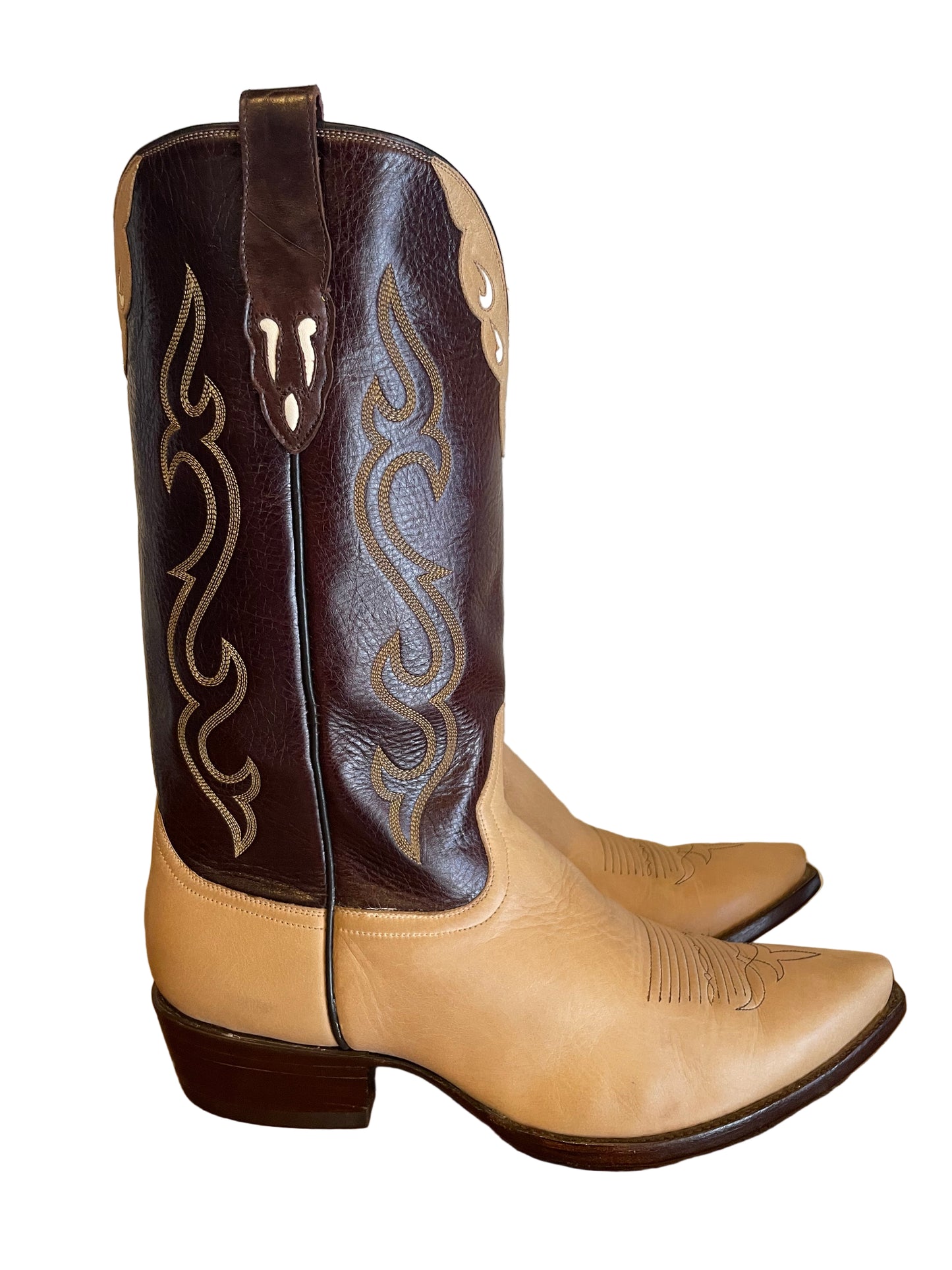 Calfskin Two-Toned Cowboy
