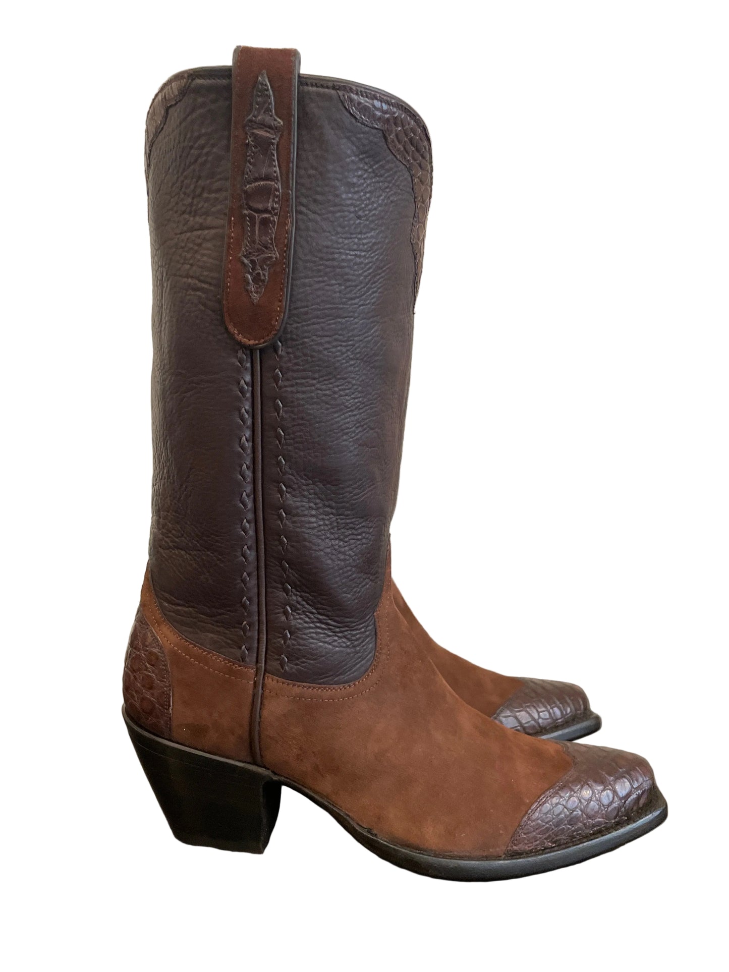 Multi-Toned Brown w/Gator Cowgirl