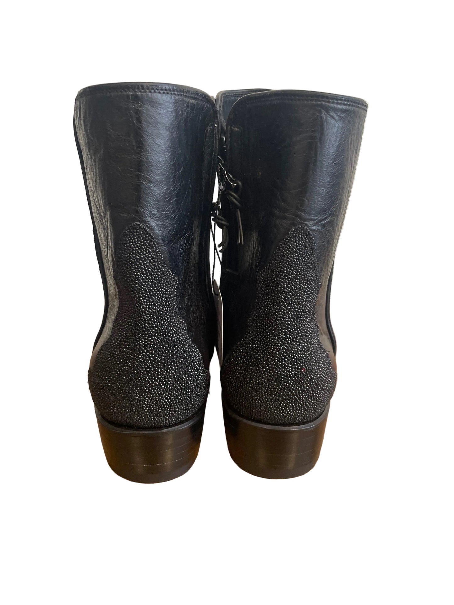 Stingray with Italian Calfskin ZG in Noir