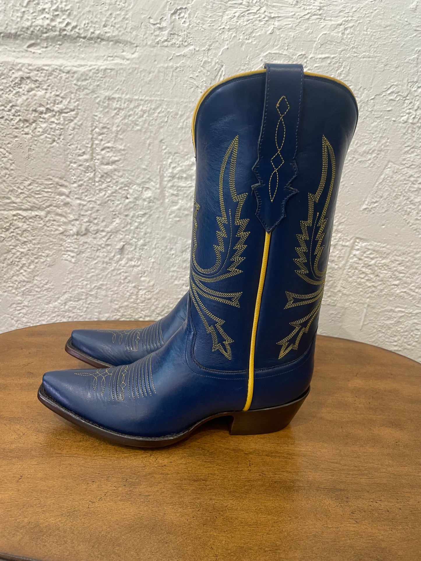 Calfskin Cowgirl in Royal Blue