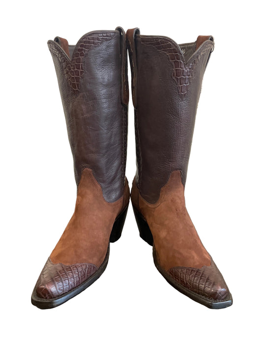 Multi-Toned Brown w/Gator Cowgirl