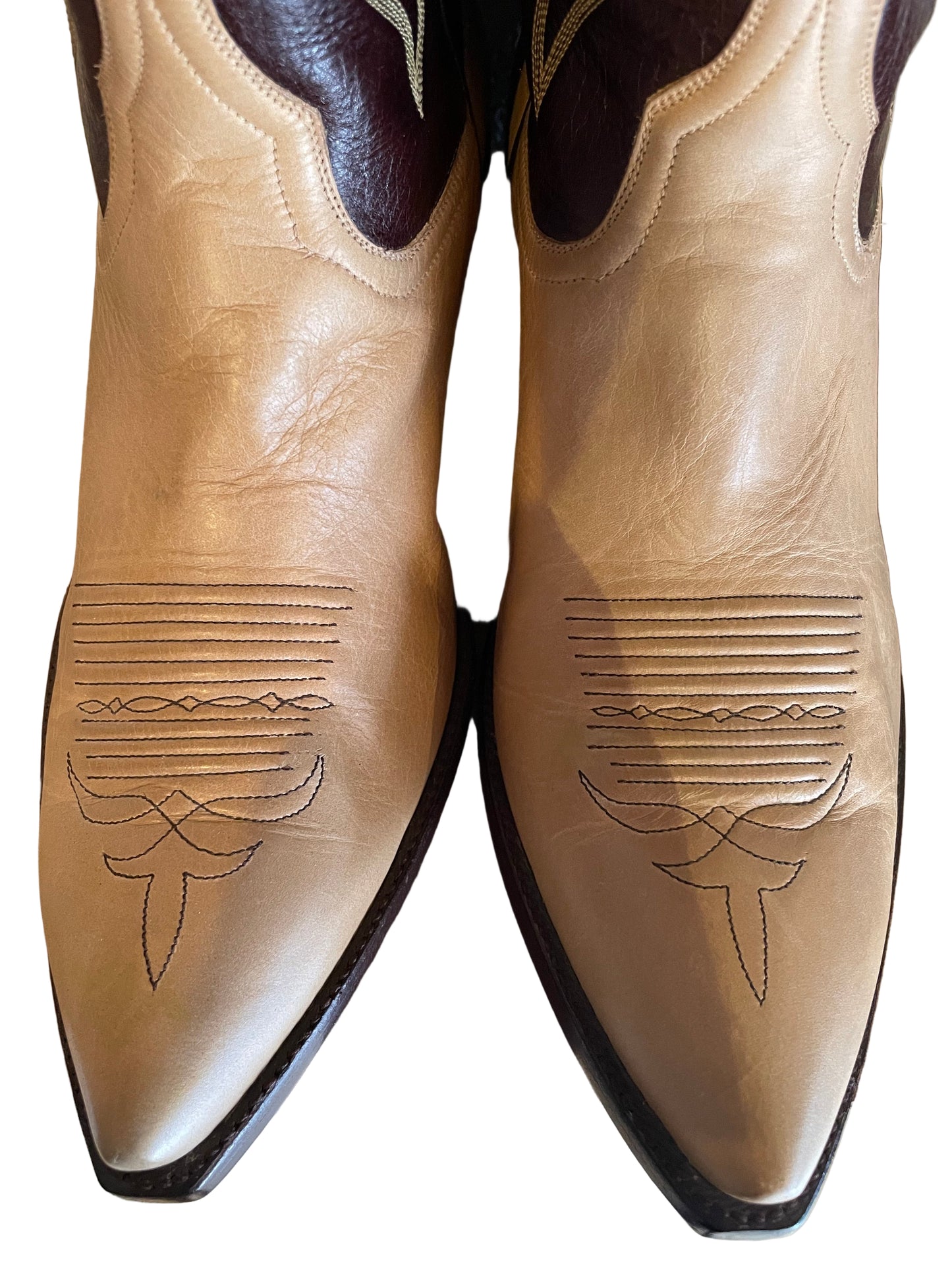 Calfskin Two-Toned Cowboy