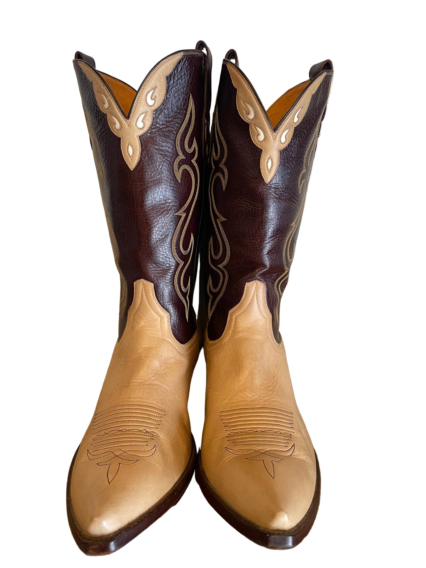 Calfskin Two-Toned Cowboy