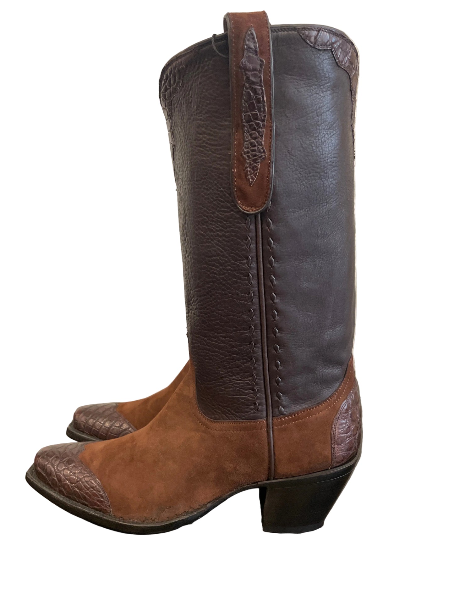 Multi-Toned Brown w/Gator Cowgirl