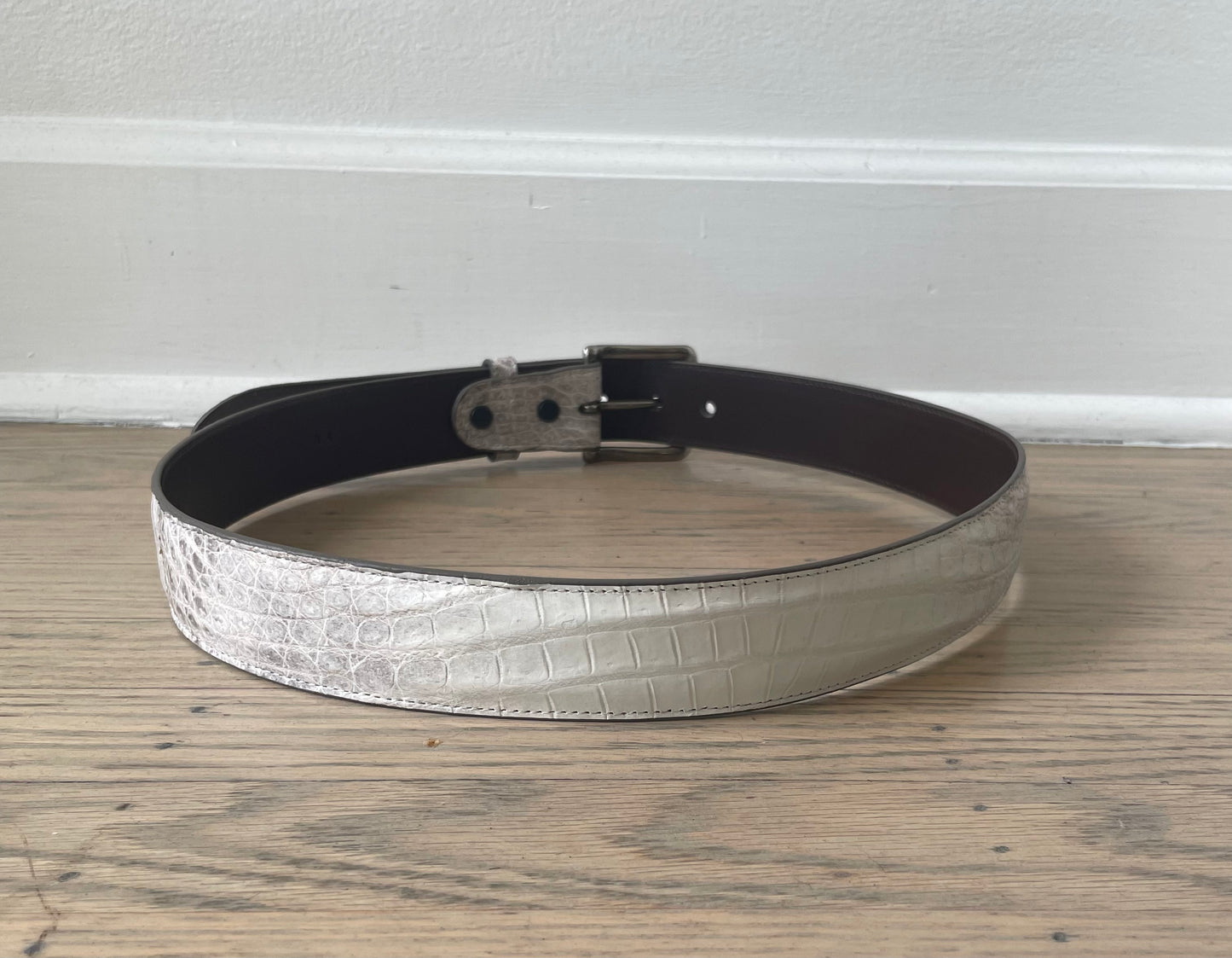 Himalayan Crocodile Belly Belt