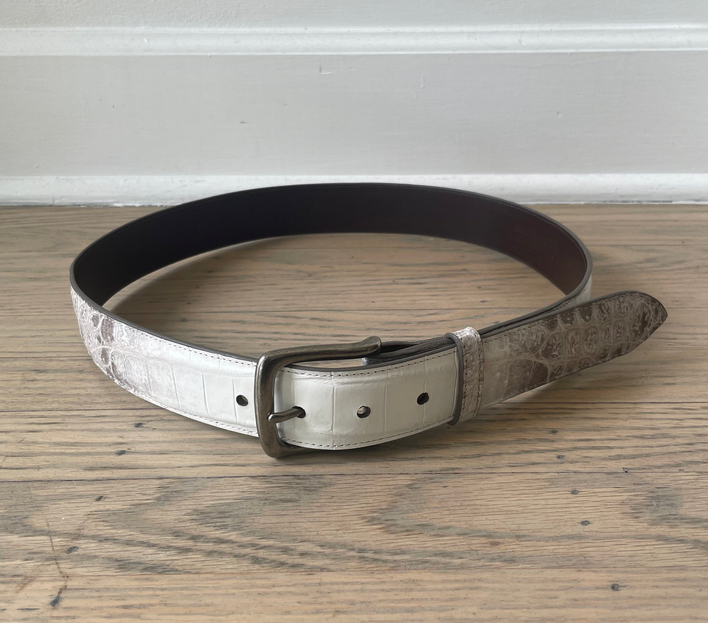 Himalayan Crocodile Belly Belt