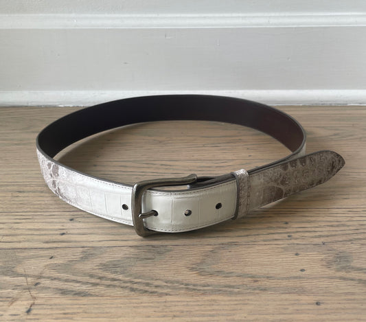 Himalayan Crocodile Belly Belt