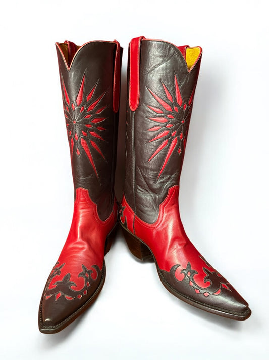 Sunburst Cowgirl in Rouge and Chocolát