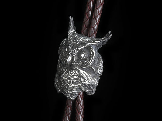 Owl Bolo Tie