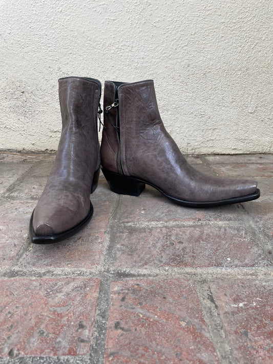 Gris Aged Montana Goatskin Zorro